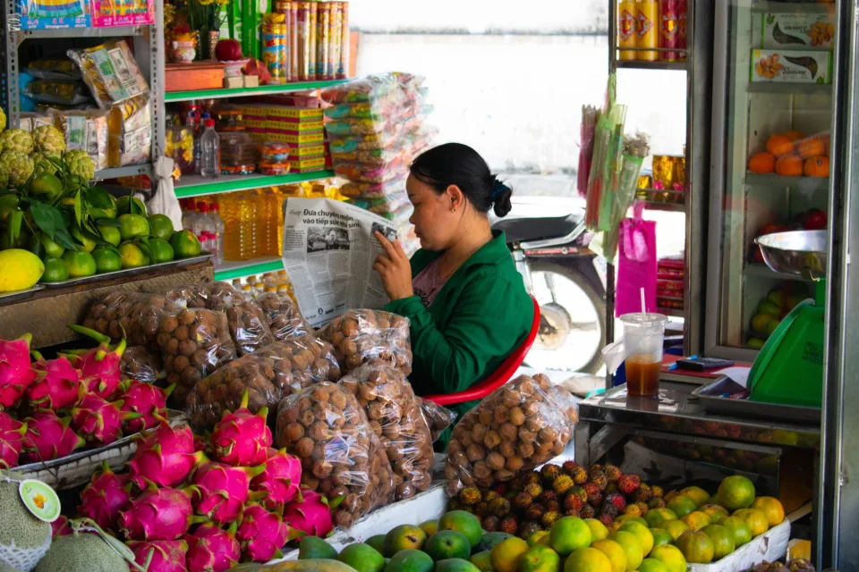 Khu gạo, mắm, dầu ăn, gia vị